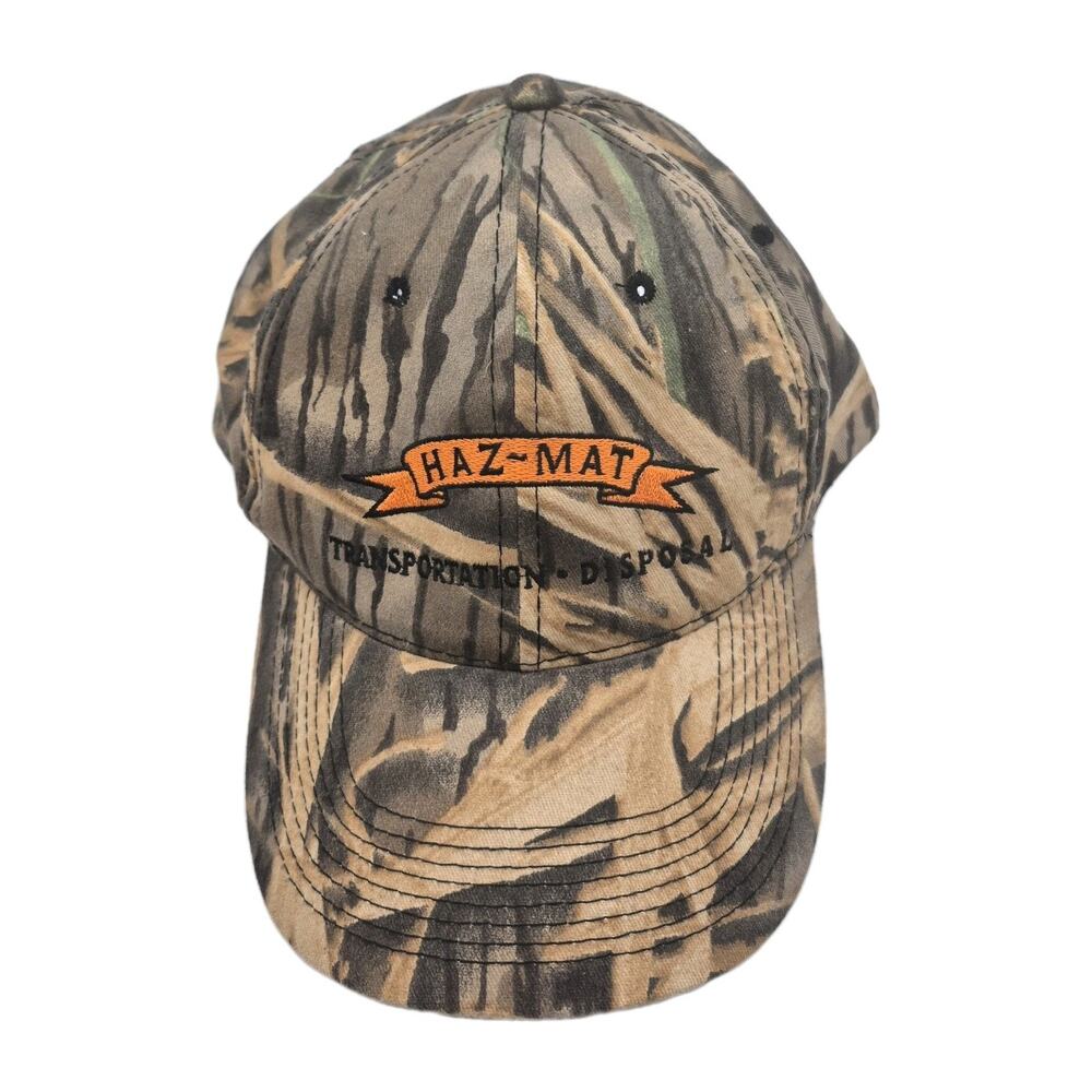 Brown Camo Haz-Mat Cap Snapback One Size